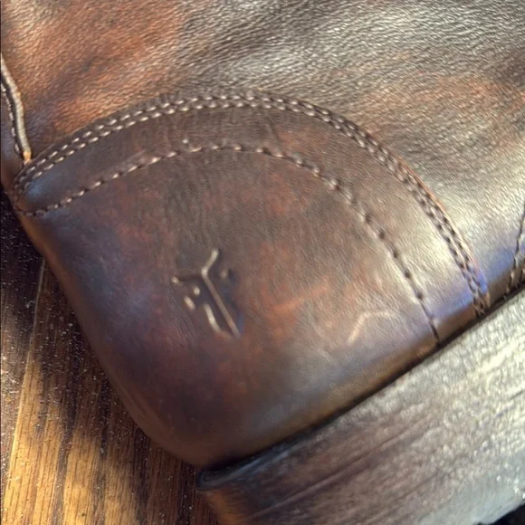Brown Leather UNISEX Boots 8.5D